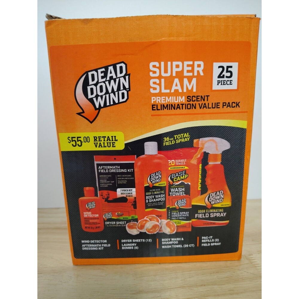 Dead Down Wind Super Slam Premium Pack 25 PC Box Kit Opened Box